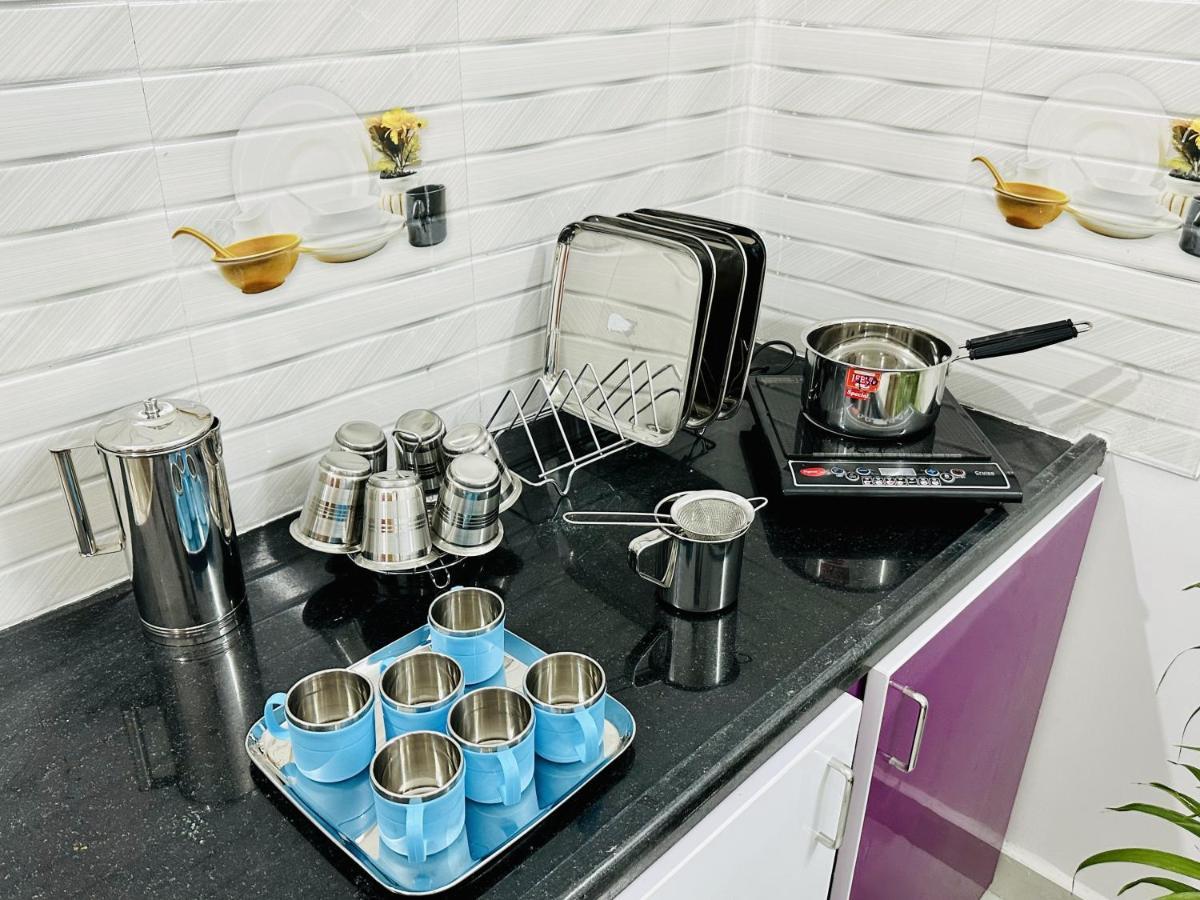 Tirupati Homestay - Shilparamam - Luxury Ac Apartments By Stayflexi - Fast Wifi, Kitchen, Android Tv - Walk To Ps4 Pure Veg Restaurant - Easy Access To Airport, Railway Station And To All Temples Buitenkant foto
